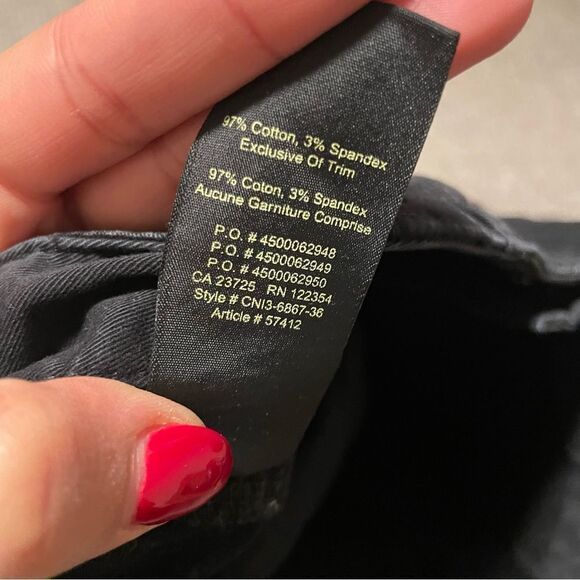 Aritzia TNA HEROIC PANT Cuffed Cargo Black Joggers Pants Size 2 - Picture 8 of 10